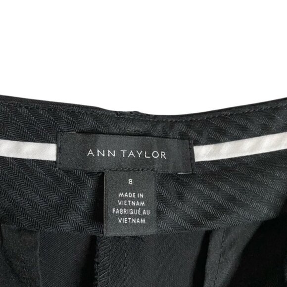Ann Taylor Women's Classic Black Formal Straight Leg Dress Pant - Picture 6 of 10
